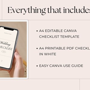 Wedding Checklist Printable Digital Wedding planner 2025 Coordinator Wedding day list Wedding to do list Wedding Binder wedding planning