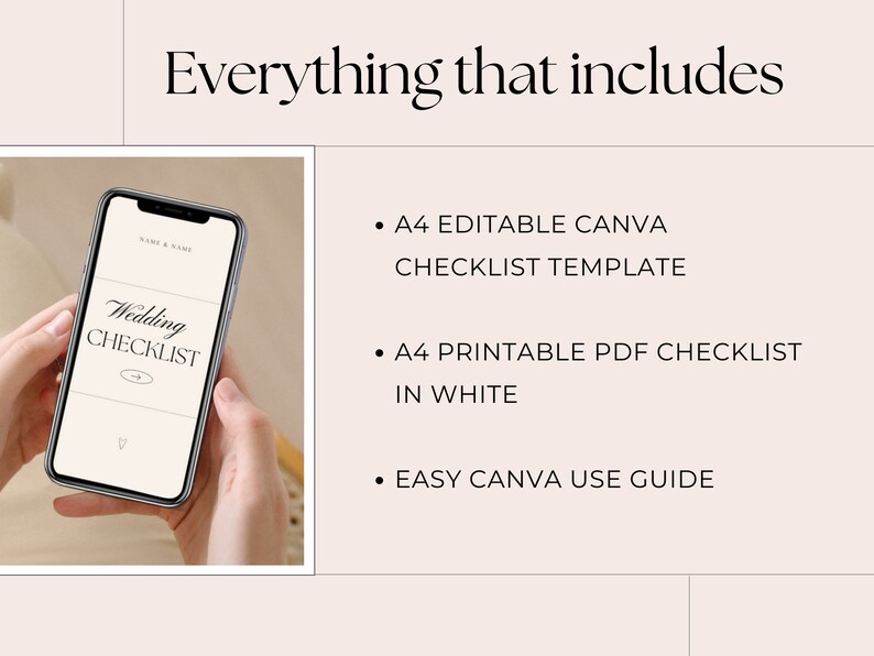 Wedding Checklist Printable Digital Wedding planner 2025 Coordinator Wedding day list Wedding to do list Wedding Binder wedding planning