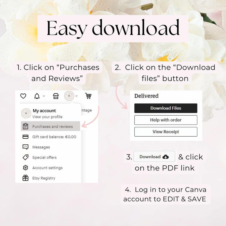 Digital Wedding Invitation with envelope opening Hochzeitseinladung digital Wedding invitation Video Save the Date Animated save the date