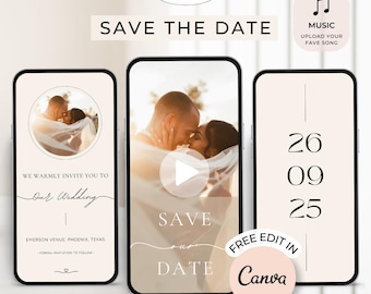 Video save the date Guardar fecha boda