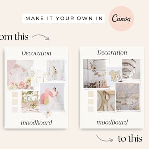 Vision board template