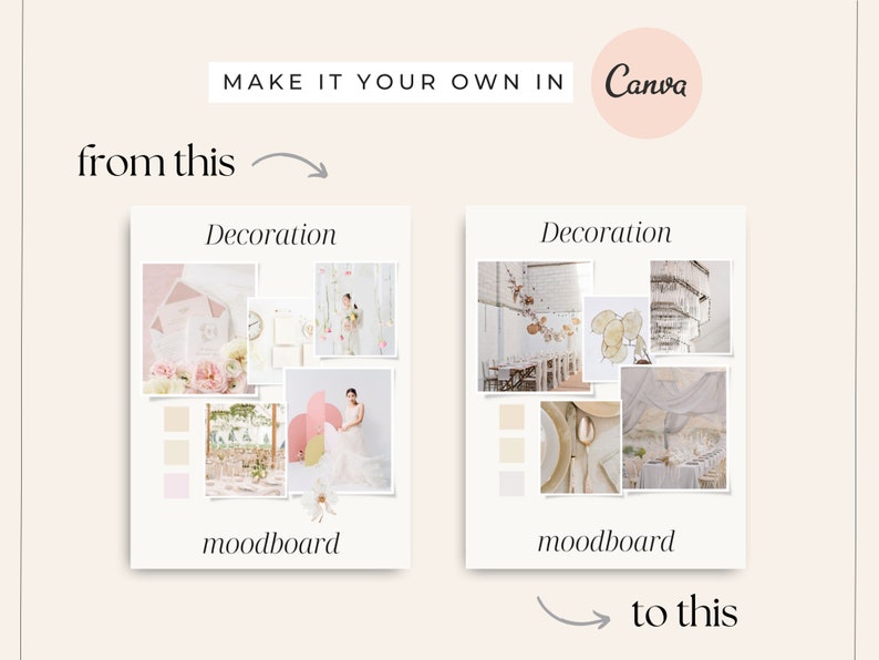 Vision board template