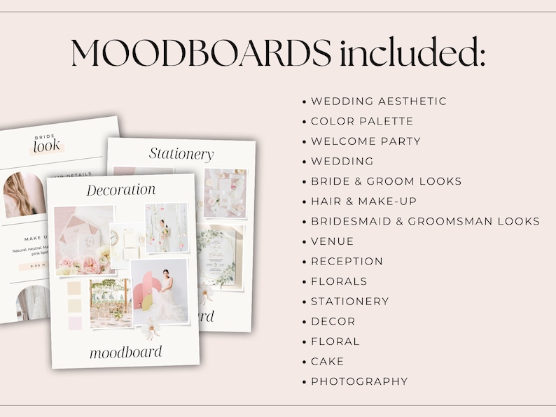 Vision board template