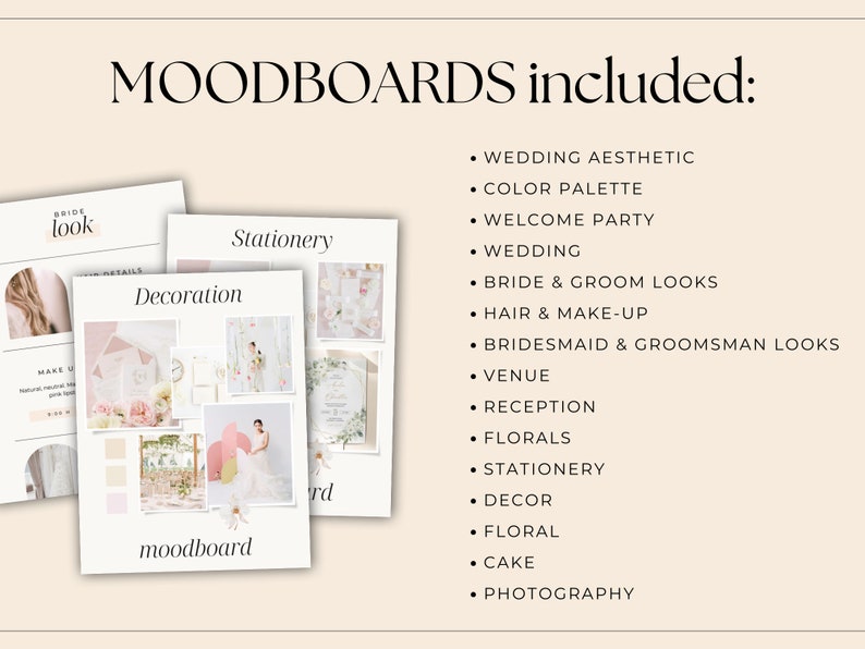 Vision board template