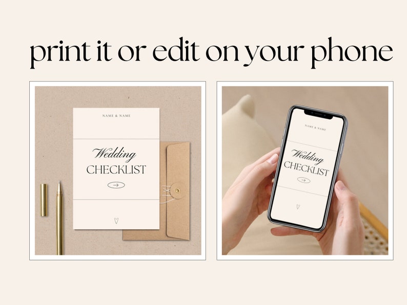 Wedding Checklist Printable Digital Wedding planner 2025 Coordinator Wedding day list Wedding to do list Wedding Binder wedding planning