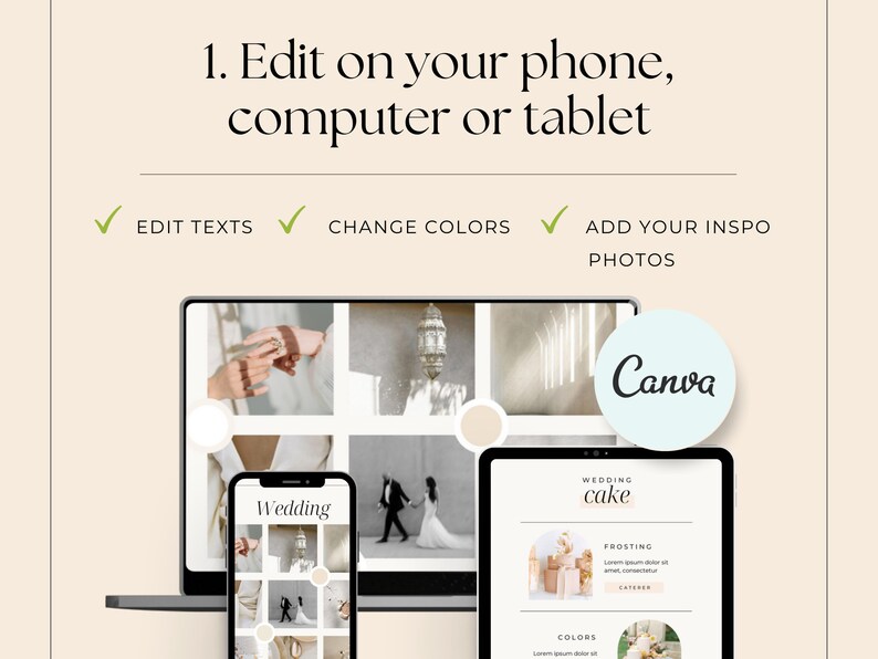 Vision board template