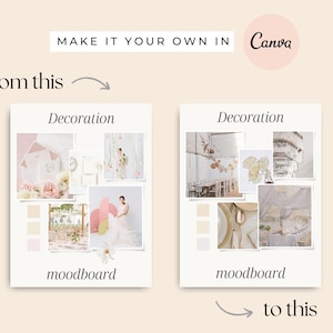 Vision board template