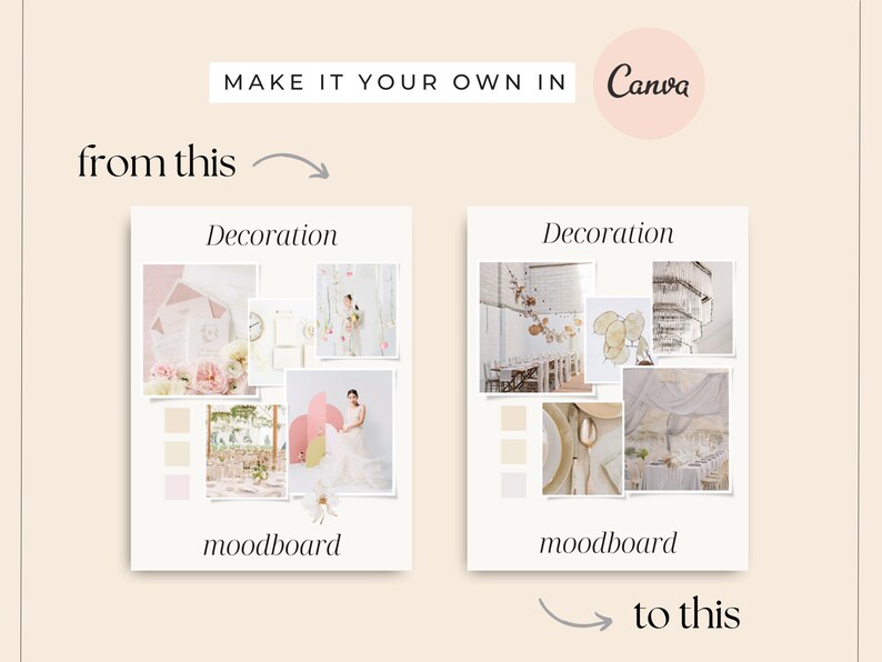 Vision board template