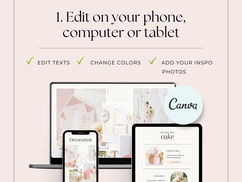Vision board template