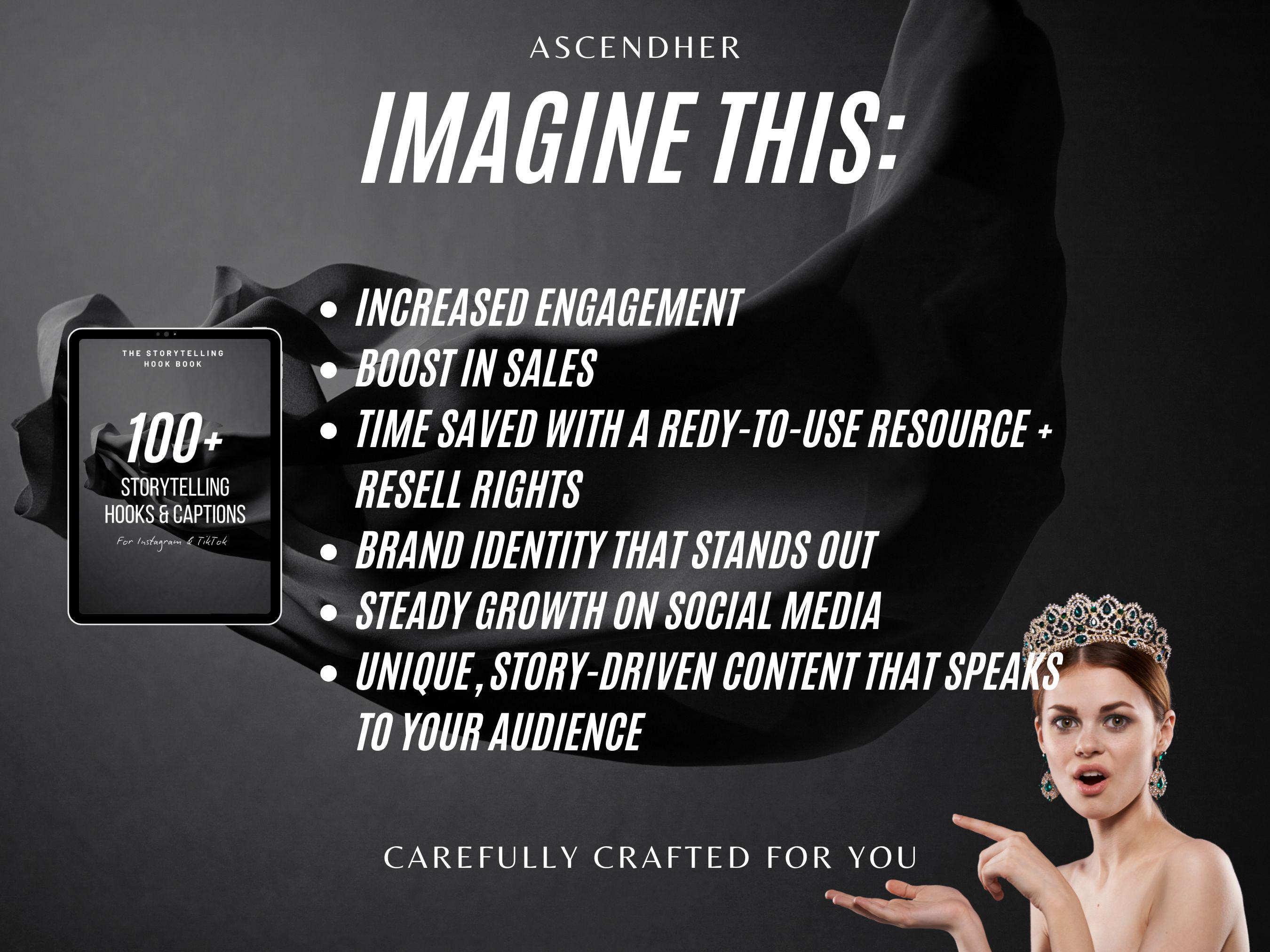 Storytelling Hooks and Captions for Instagram & Tiktok Reels | Done for ...