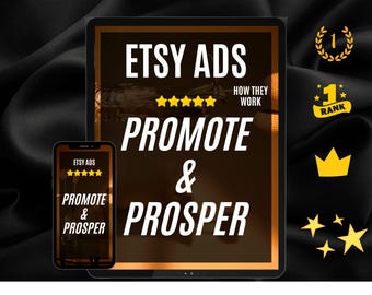 Etsy Ads for Digital Entrepreneurs, Etsy Ads Guide, Selling digital products Guide, Master Resell Rights, MRR, PLR, How to promote on Etsy