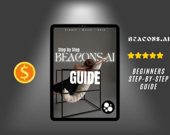 Guia passo a passo da loja Beacons Ai para iniciantes, Ganhe dinheiro com Beacons | Revenda MRR | Ganhe dinheiro online | Alternativa à Stan Store