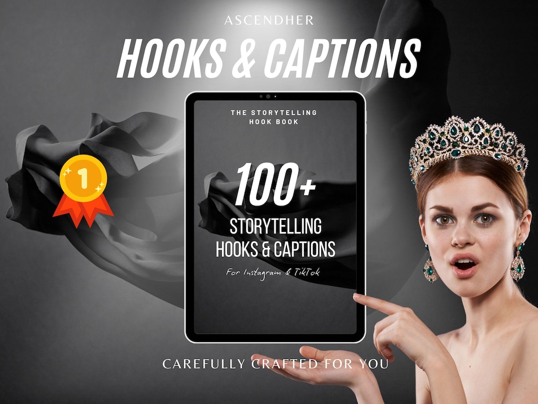 Storytelling Hooks and Captions for Instagram & Tiktok Reels | Done for ...