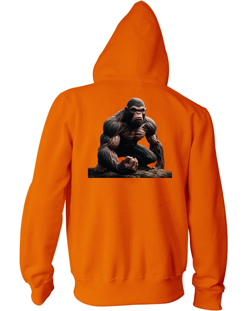 Ape 2 Hoodie Orange
