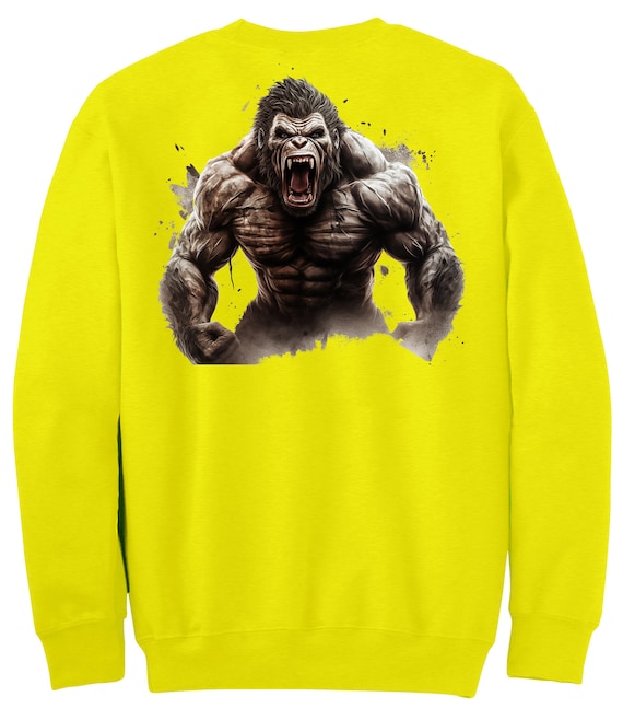 Angry Muscular Gorilla - Etsy