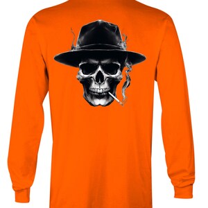 Camiseta, manga larga, sudadera y sudadera con capucha de Smoking Skull imagen 5