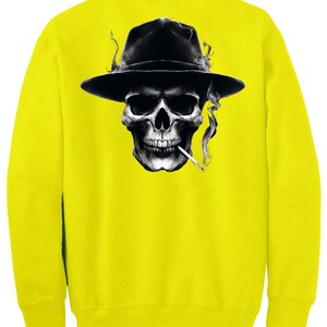 Camiseta, manga larga, sudadera y sudadera con capucha de Smoking Skull imagen 9