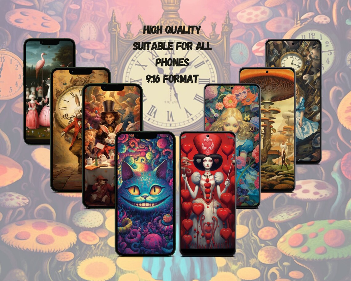 Wallpaper Alice in Wonderland Background Image Unique Background Tea