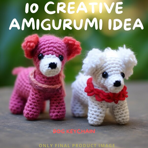 Amigurumi Keychain Etsy