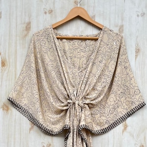 Women&#39;s Wear Silk Kaftan Dress Boho & Hippie Loungewear Silk Dressing Gown Beach Wear Silk Boho Robe Summer Sustainable Silk Kaftan