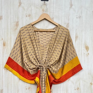 Silk Kaftan Women Long Kaftan Silk Maternity Gown wedding wear Resort Wear Vacation Wear Poly Silk Kaftan Robe For Women&#39;s