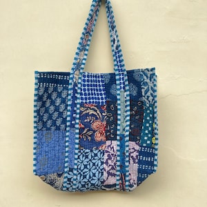 indische Handarbeit Patchwork Tasche,gesteppte Einkaufstasche,gemusterte Einkaufstasche,Hippie Tasche,bedruckte Umhängetasche