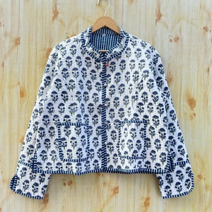 Indian Handmade Block Print Vintage Jacket Coats New Style
