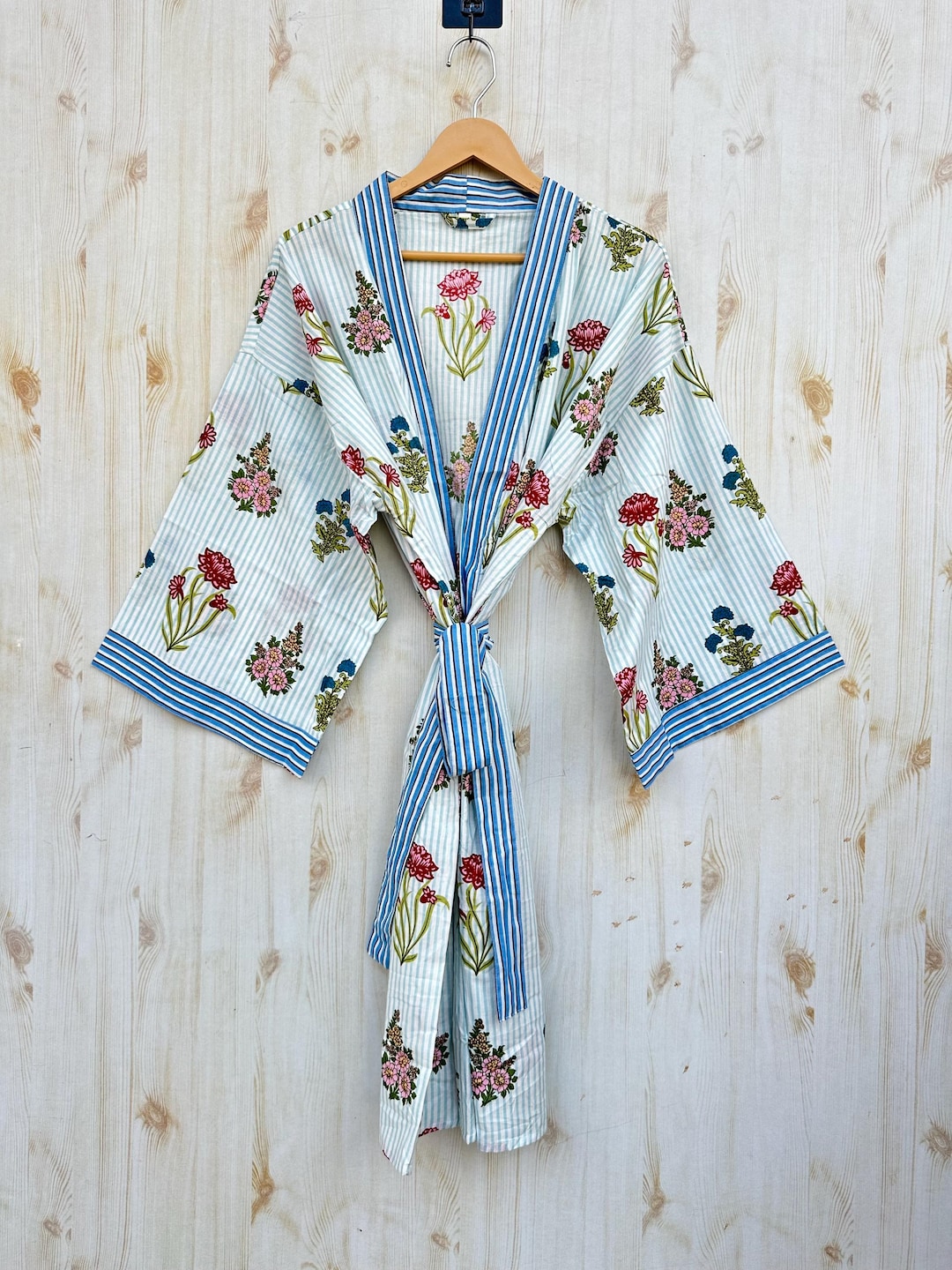Chondon Robe Etsy’s Pick, 100% Cotton Kimono Robe Dress, Kimono Robe Cotton Robe ...