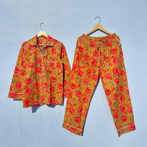 New Trendy Cotton Pajama Set, Indian Cotton Set, Summer Cotton Set, Unisex Cotton Set, Beautiful Cotton Set, Bridal Wear Set, Gifts For Her