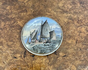 Victorian pot lid