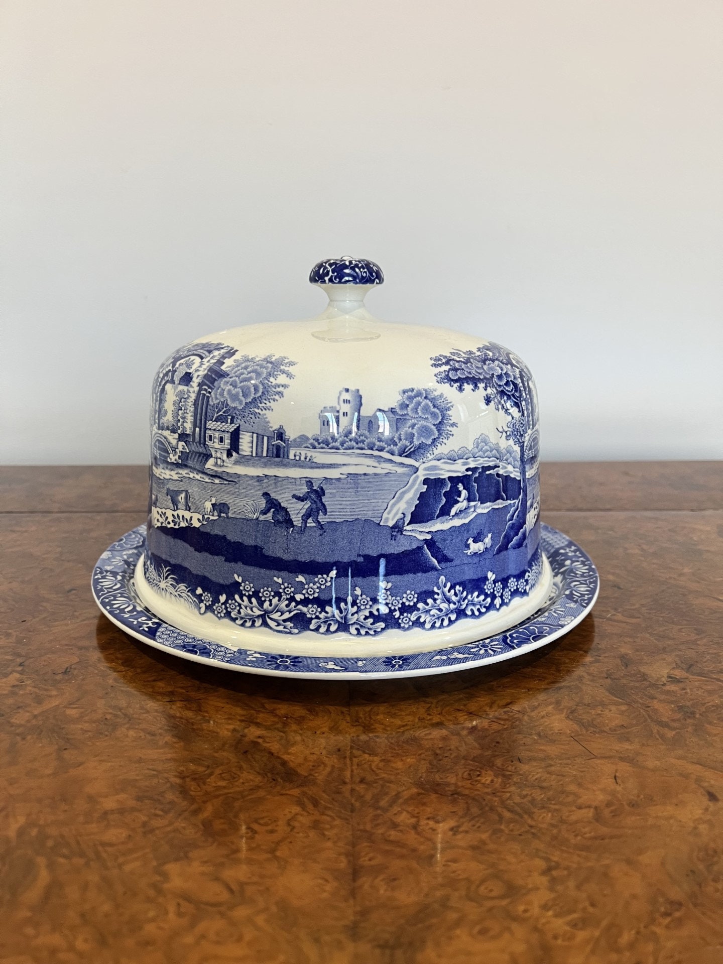 Large Vintage Cheese Keeper, English, Ceramic, Decorative, Kitchen, Dome,  C.1950 at 1stDibs