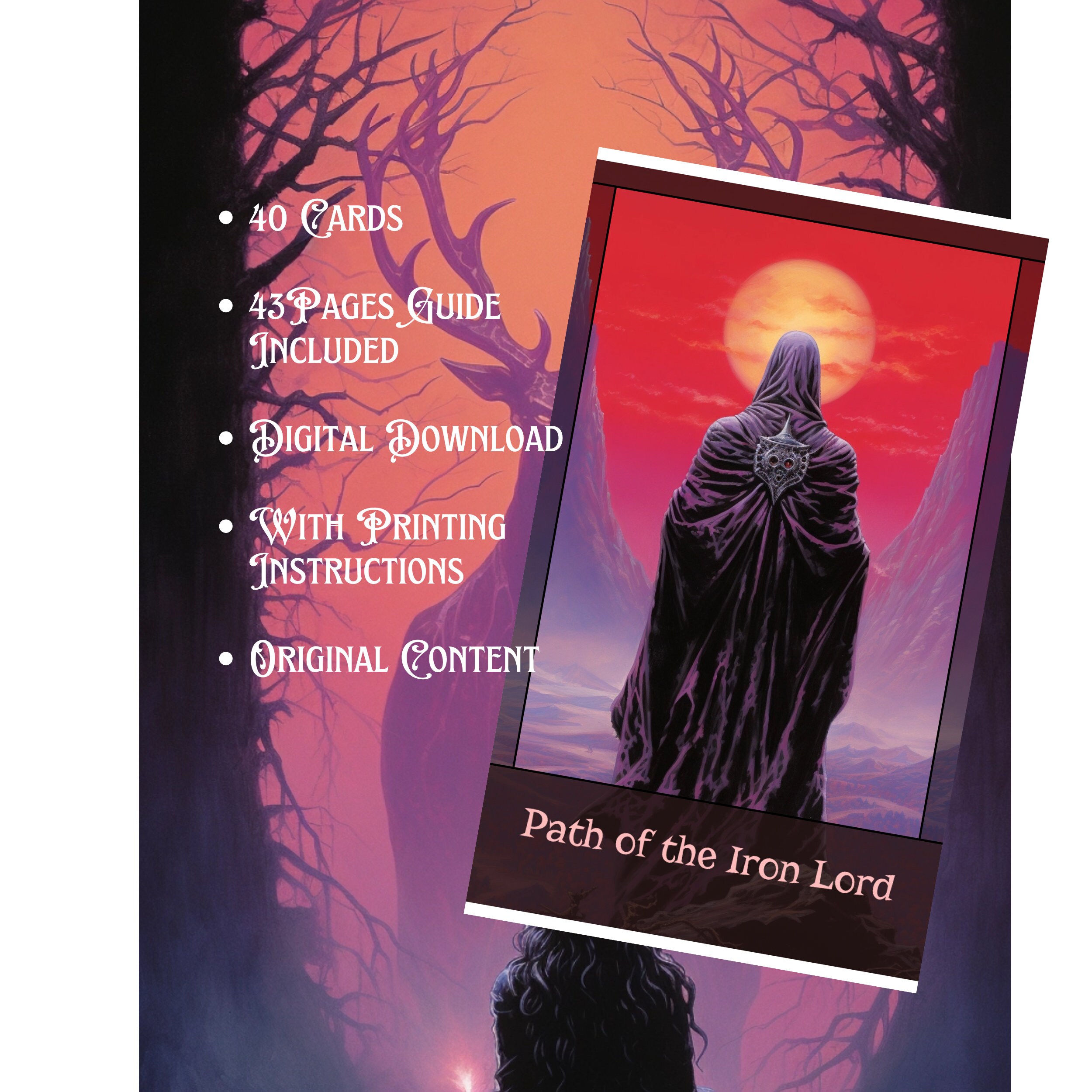 Printable RPG Oracle Deck - 1970s Witches - Enhance Your RPG Adventures ...