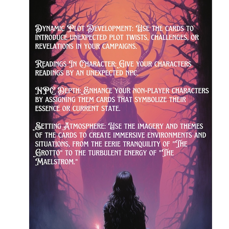 Printable RPG Oracle Deck - 1970s Witches - Enhance Your RPG Adventures ...