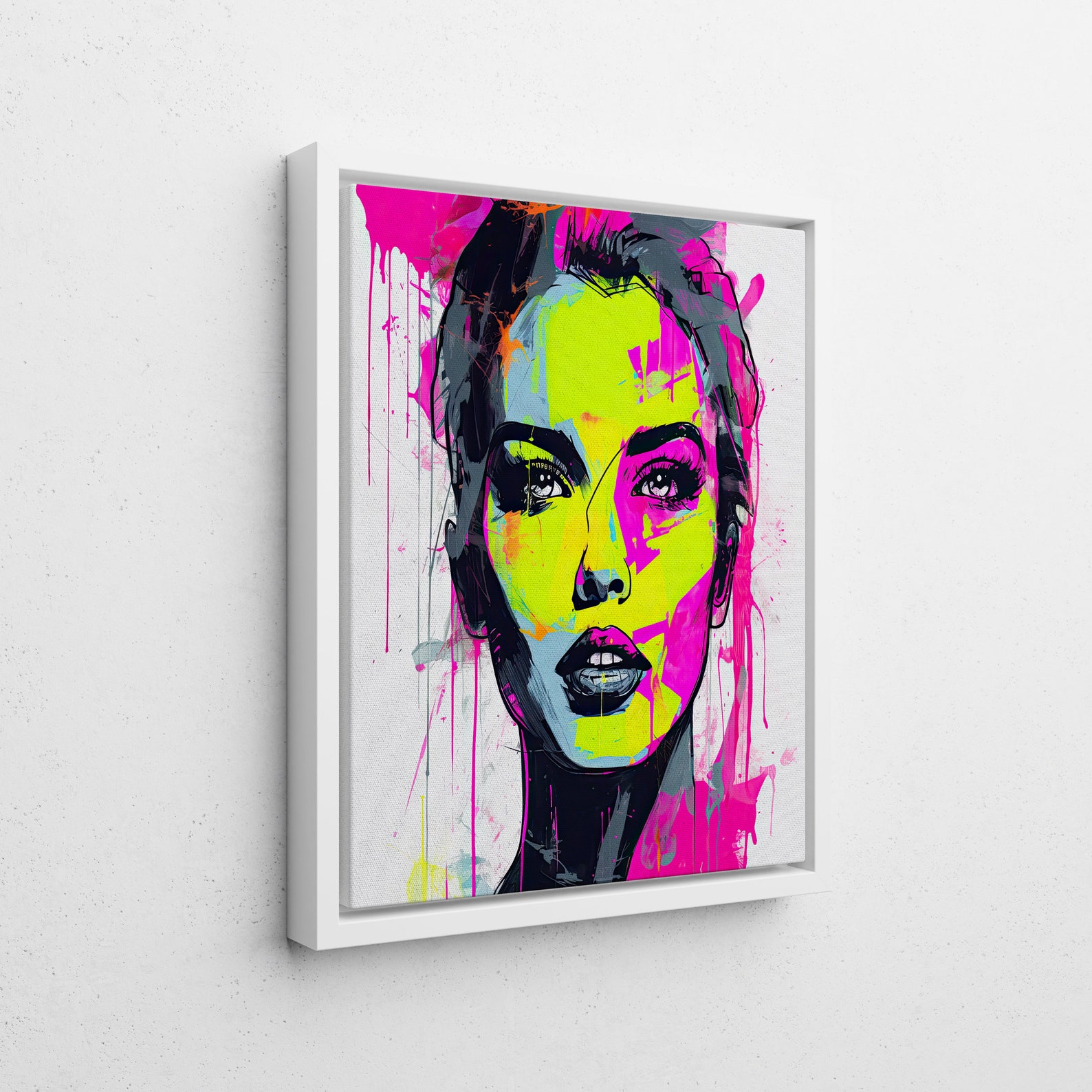 Wall Decor Pop Art Colorful Wall Art Popart Decor Printable Pop Art