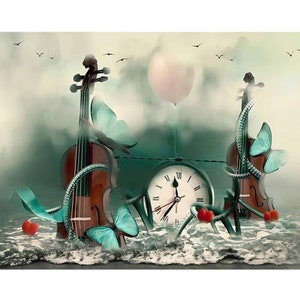 Diamond Painting - Violins of Time