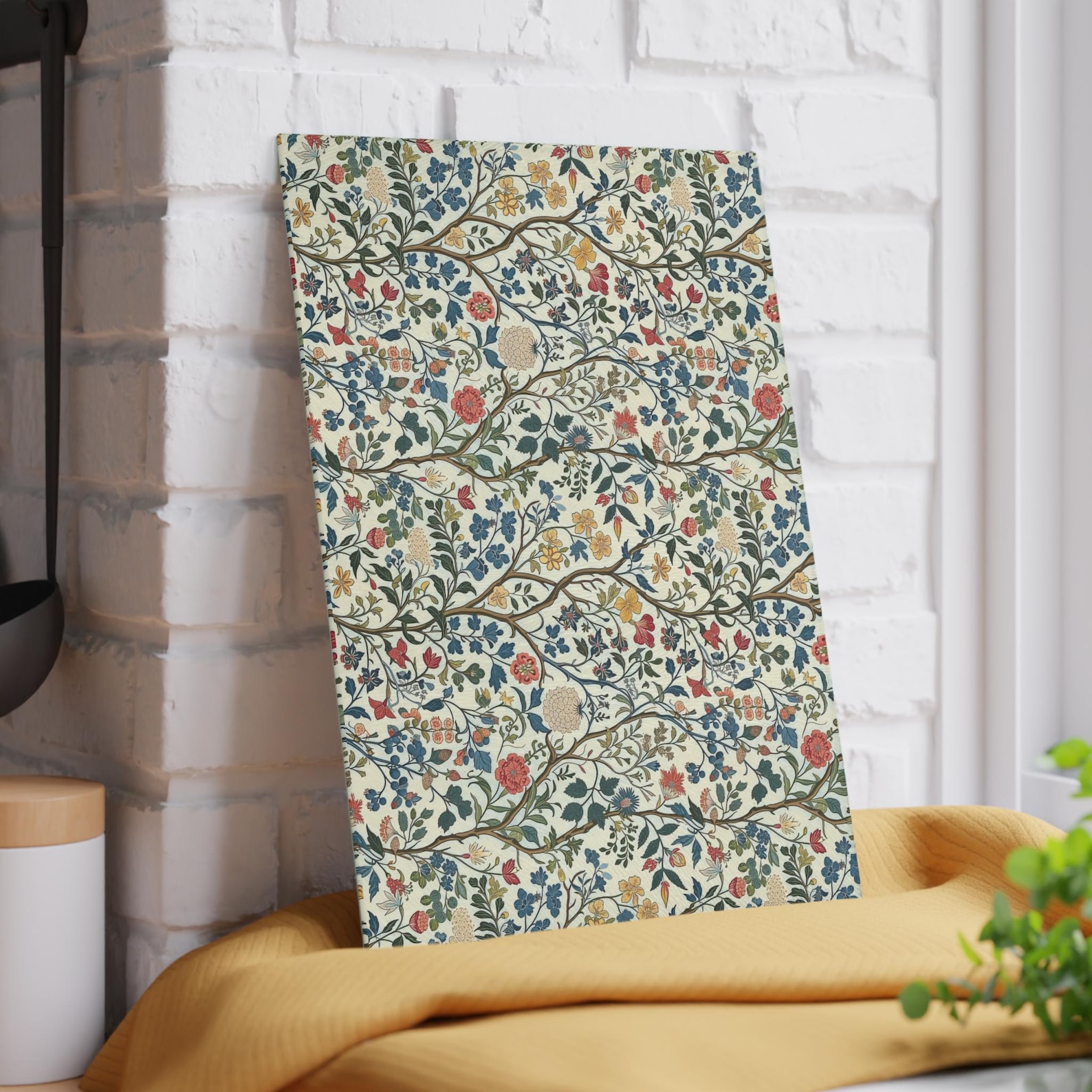 William Morris Glass Cutting Board