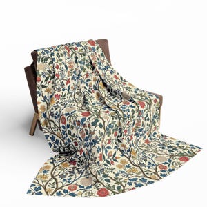 William Morris Decke: Botanischer Jugendstil Cottagecore Dekor