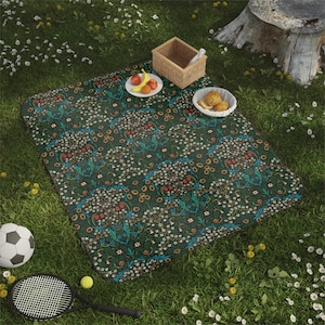 William Morris Picnic Blanket Waterproof - Etsy