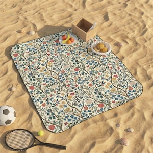 William Morris Picnic Blanket Waterproof - Etsy