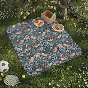 William Morris Picnic Blanket Waterproof - Etsy