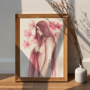 Dipinto Originale ad Acquerello - Formato A4 (210x297 mm) di Luce D'Accento
