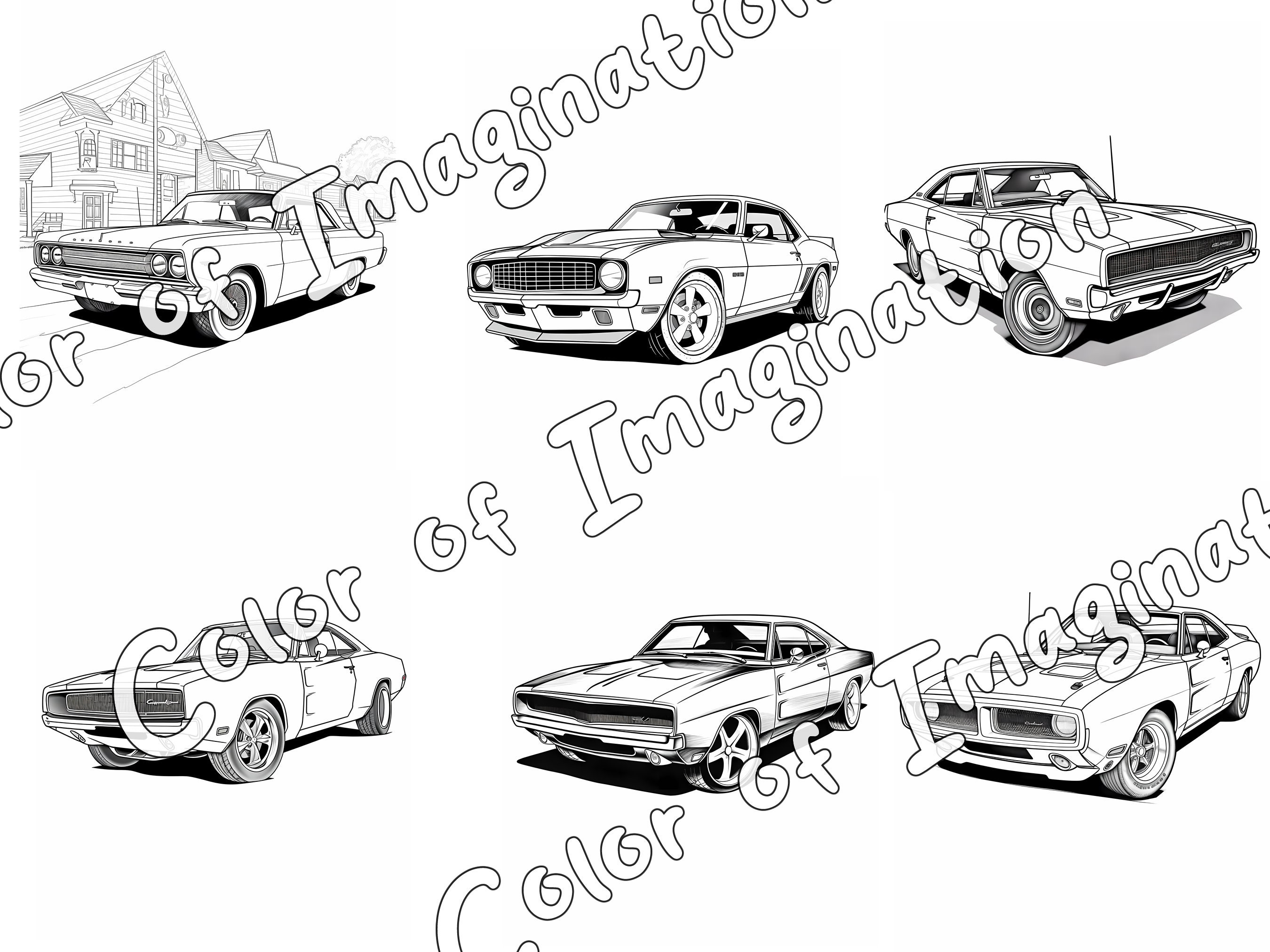 Sports Car Illustrations