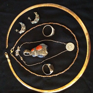 Beautifull Sterling Jewelry Lot, Vintage, Antique, Designer, no scrap, all signed. 93+g, please see itemized description,