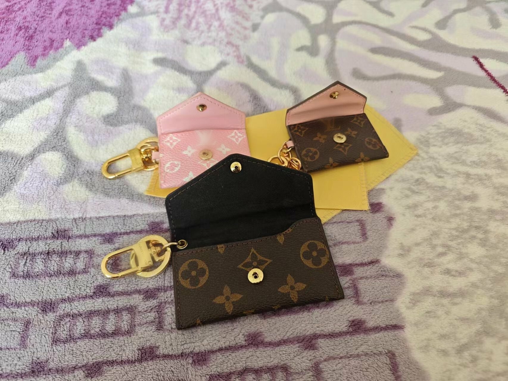 Repurposed LV Key Fobs – Boho Rococo Designs