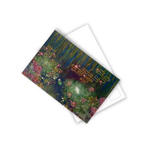 Colorful Floral Postcards Set - Artistic Greetings, Stationery Gift, Home Decor, DIY Projects, Art Lovers