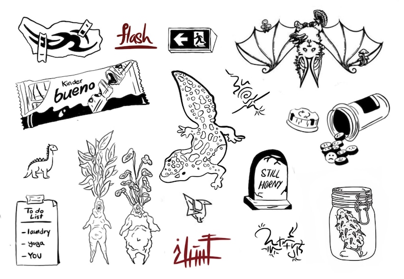 Tattoo Design Etsy