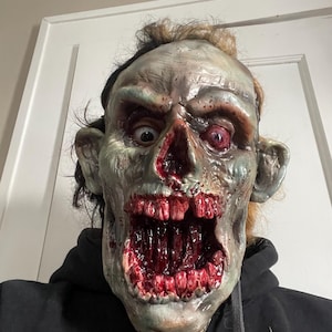 Thirsty and Miserable - zombie half mask
