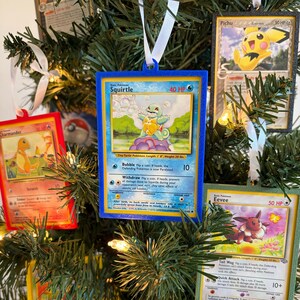 Trading Card Frame – Christmas Ornament – Hanging Display for Pokemon, MTG, Sports Card, Baseball Card – Simple Card Holder