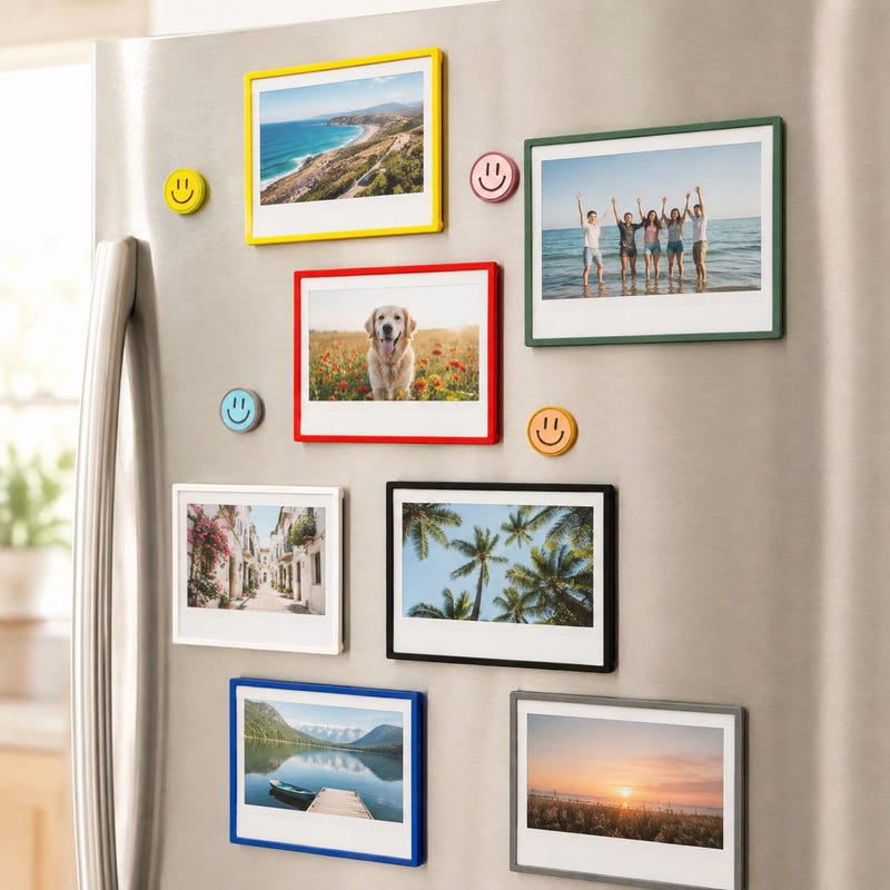 Photo Magnets Insert Instax Frames Magnets - Etsy