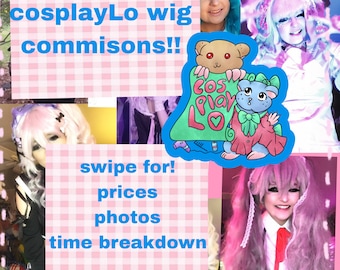 Custom wig commisons! (( read description! ))